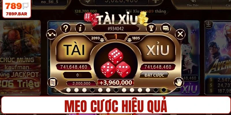 Vận dụng mẹo cược tài xỉu để tăng cơ hội thắng